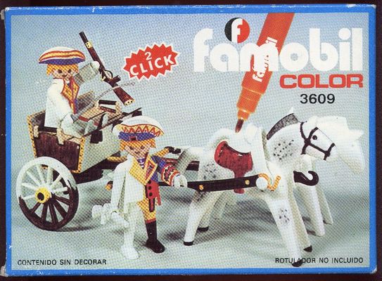 Playmobil Famobil 3609 – Soldados Imperiales Con Carro