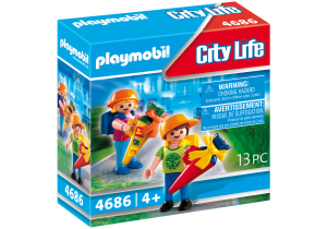 Playmobil Esquiadores Playmobil: todas las referencias 8 Playmobil Niños jugando