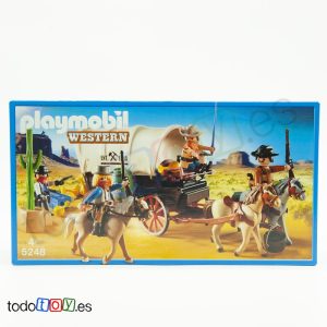 Playmobil Carretas y Carromatos del Oeste Playmobil: todas las referencias 27 Playmobil Carreta de Colonos