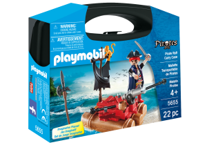 Playmobil Construcción y Obras Playmobil: todas las referencias (excavadoras, grúas y camiones) 5 Playmobil Pirate Raft Carry Case