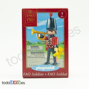 Playmobil Militares y Soldados Playmobil: Todas las Referencias 24 Playmobil Soldado FAO 150 Aniversario