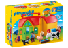 Playmobil 1.2.3 Granja Maletín 6962 playmobil playmobil 6962