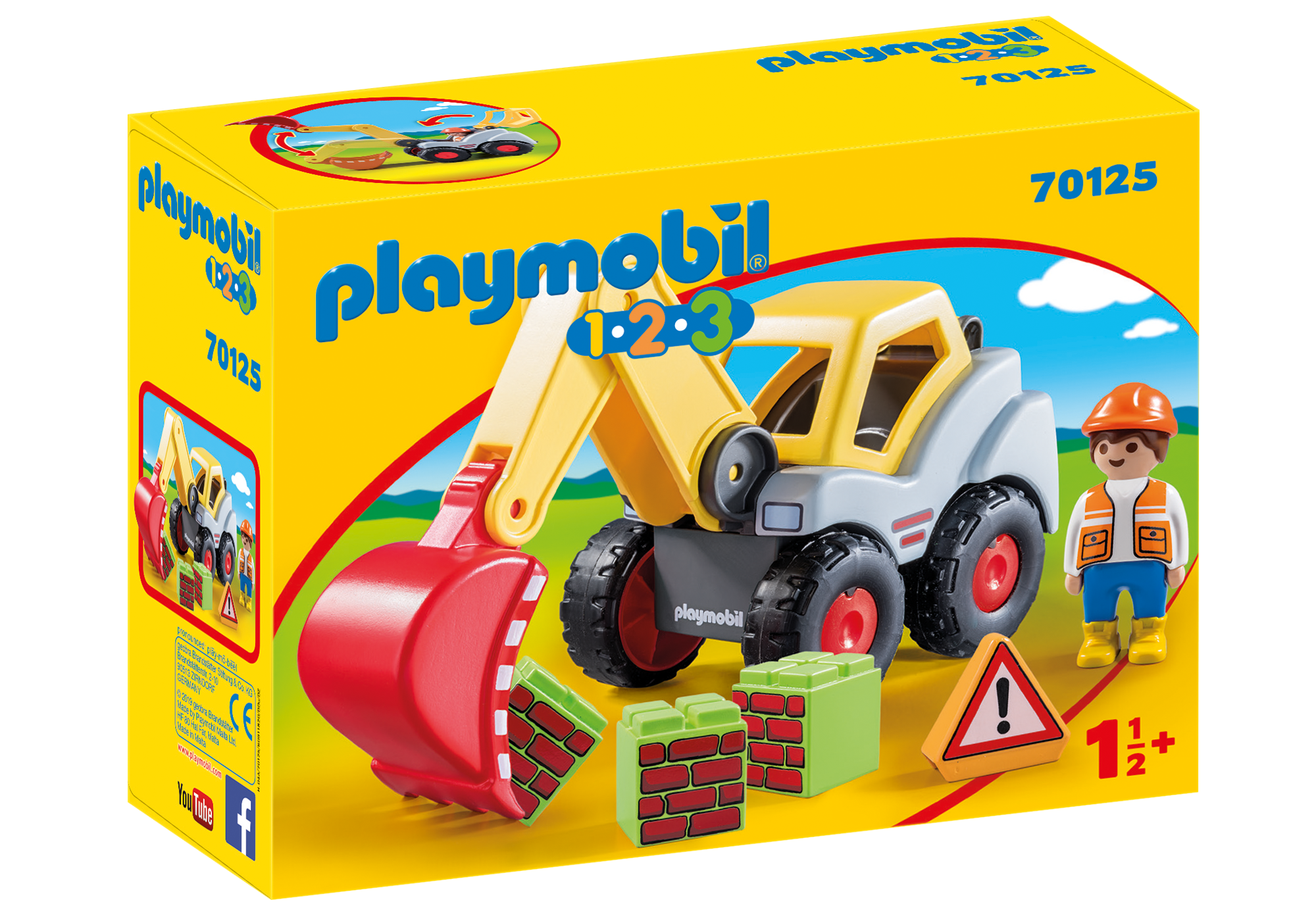 Playmobil 70125 Shovel Excavator