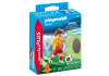 Playmobil Jugador de Fútbol y Portería 70157 playmobil playmobil 70157