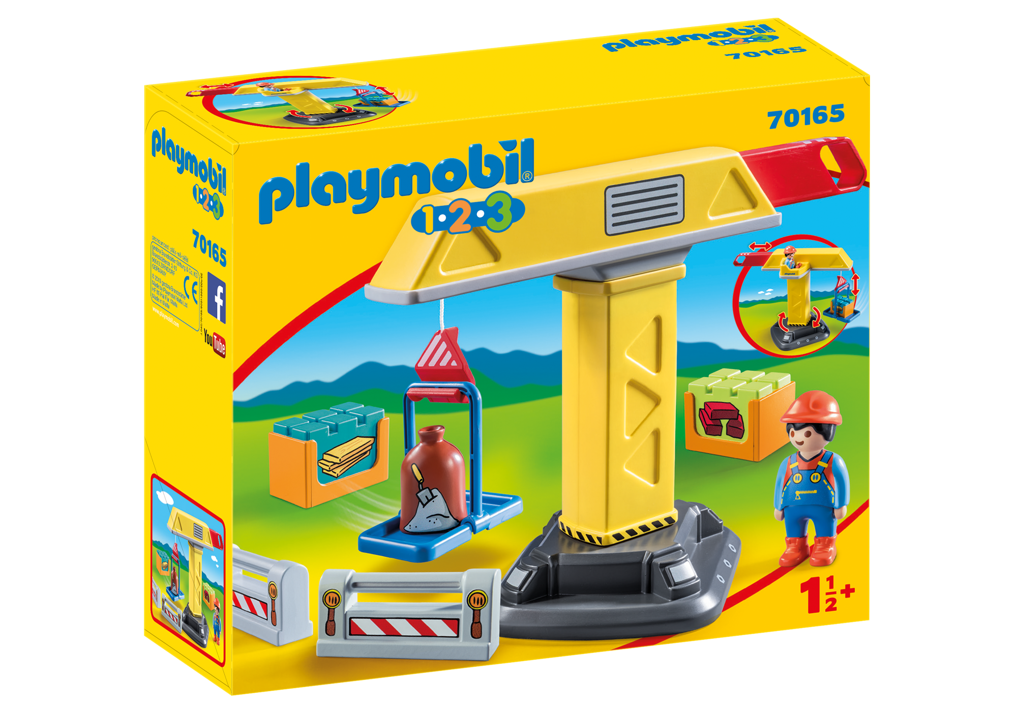 Playmobil 70165 Construction Crane