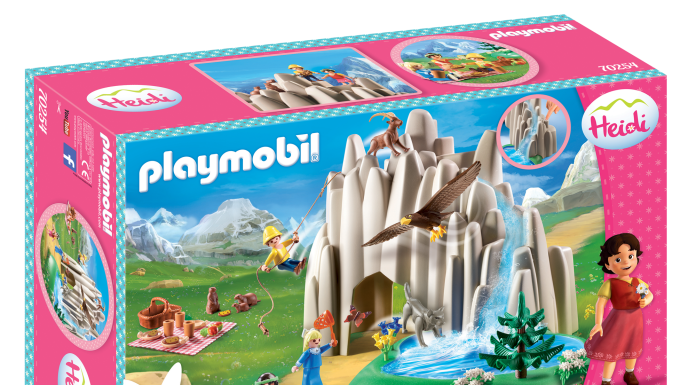Playmobil Lago con Heidi, Pedro y Niebla 70254 playmobil playmobil 70254
