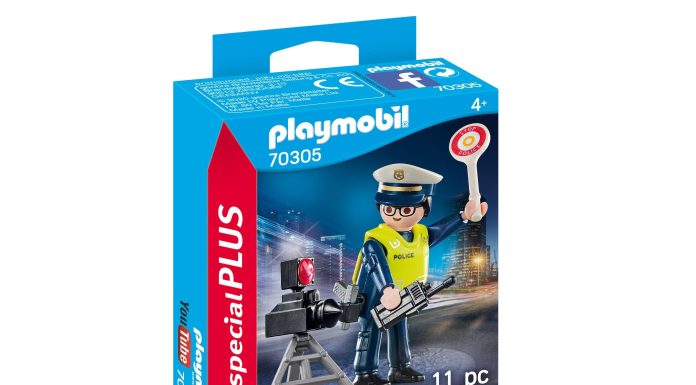 Playmobil 70305 Police Officer with Speed Trap Playmobil 70305