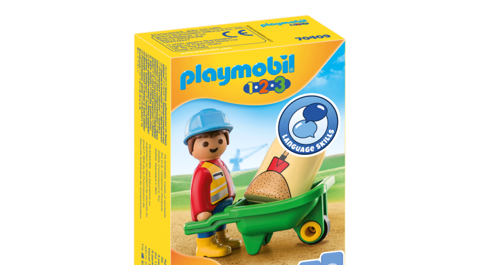 Playmobil 70409 Construction Worker with Wheelbarrow Playmobil 70409