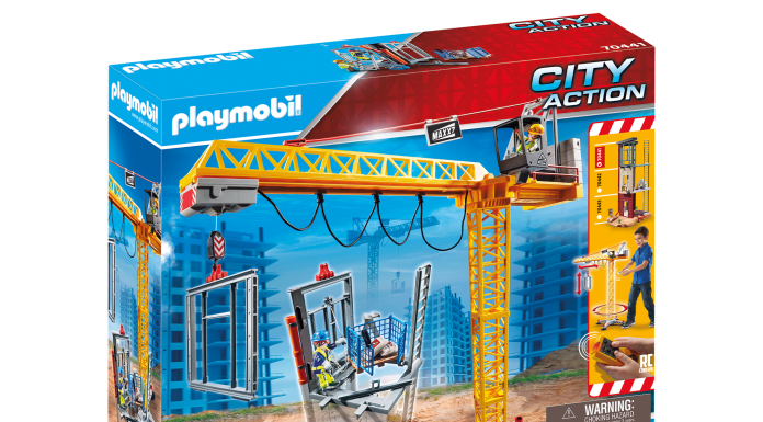 Playmobil 70441 RC Crane with Building Section Playmobil 70441