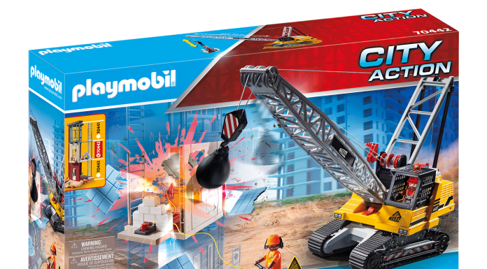 Playmobil 70442 Cable Excavator with Building Section Playmobil 70442