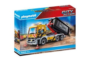 Playmobil Construcción y Obras Playmobil: todas las referencias (excavadoras, grúas y camiones) 10 Playmobil Interchangeable Truck