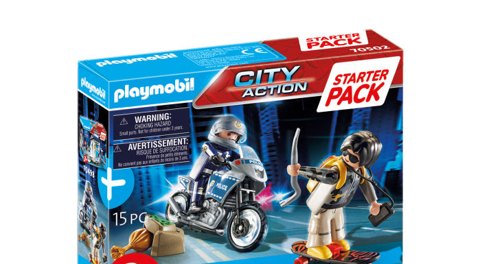 Playmobil 70502 Starter Pack police biker and thief Playmobil 70502