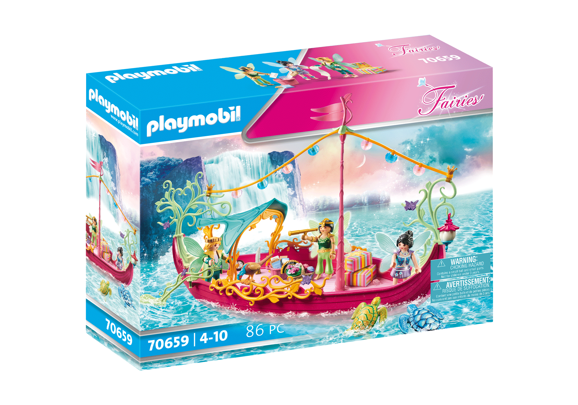 Playmobil Guía Completa de Playmobil Romanos 48 Playmobil 70659 Romantic Fairies boat