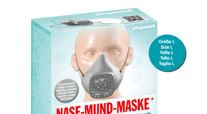 Playmobil 70722 Nose-Mouth-Mask for size L turquoise Playmobil 70722
