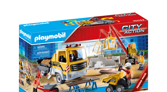 Playmobil 70742 Construction site with dump truck Playmobil 70742