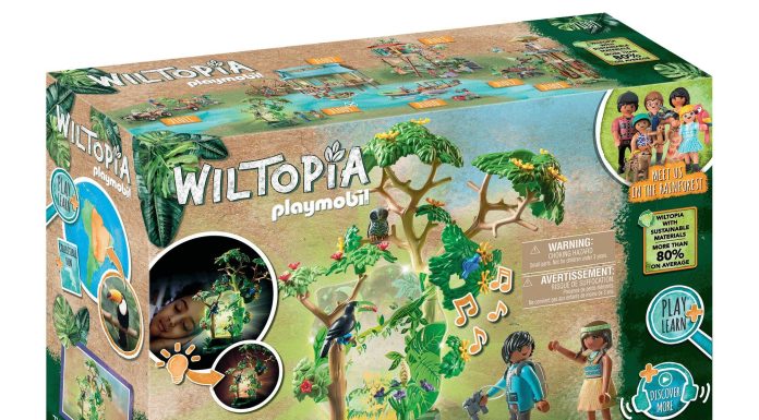 Playmobil Wiltopia Selva Tropical con Luz Nocturna 71009 playmobil playmobil 71009