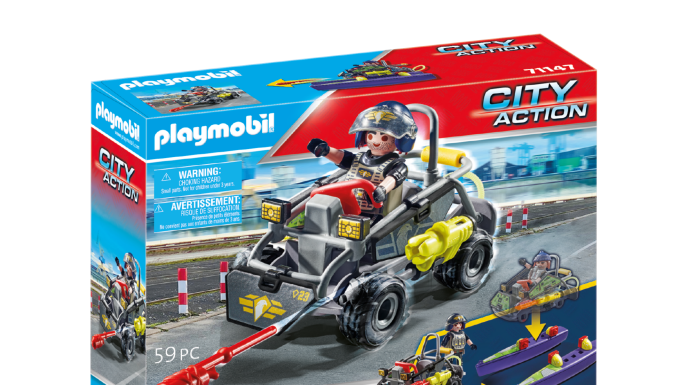 Playmobil 71147 Fuerzas Especiales – Quad Multiterreno – Multi Terrain Quad Playmobil 71147