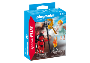 Playmobil Ángeles Playmobil: todas las referencias (Belén y Navidad) 21 Playmobil Little Angel & Little Devil