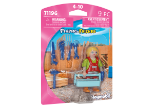 Playmobil Construcción y Obras Playmobil: todas las referencias (excavadoras, grúas y camiones) 15 Playmobil Craftswoman