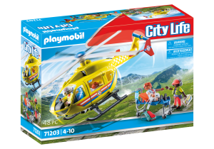 Playmobil Médicos Playmobil: todas las referencias (doctores y urgencias) 38 Playmobil Rescue Helicopter