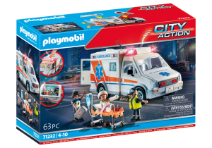 Playmobil Médicos Playmobil: todas las referencias (doctores y urgencias) 40 Playmobil Ambulance
