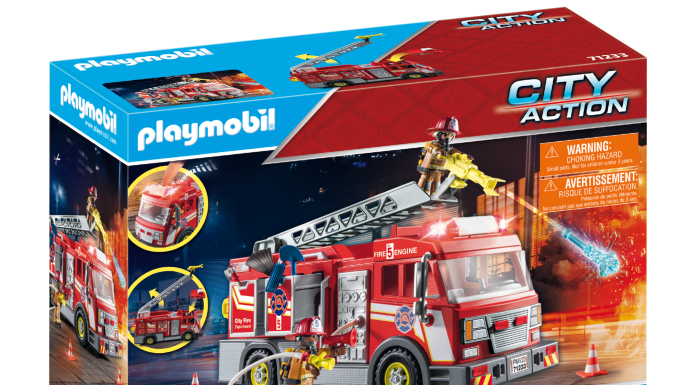 Playmobil 71233 Fire Truck with Flashing Lights Playmobil 71233 Fire Truck with Flashing Lights
