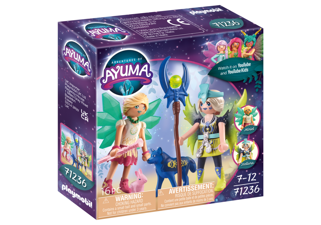 Playmobil 71236 Crystal and Moon Fairy with Soul Animals Playmobil 71236 Crystal and Moon Fairy with Soul Animals