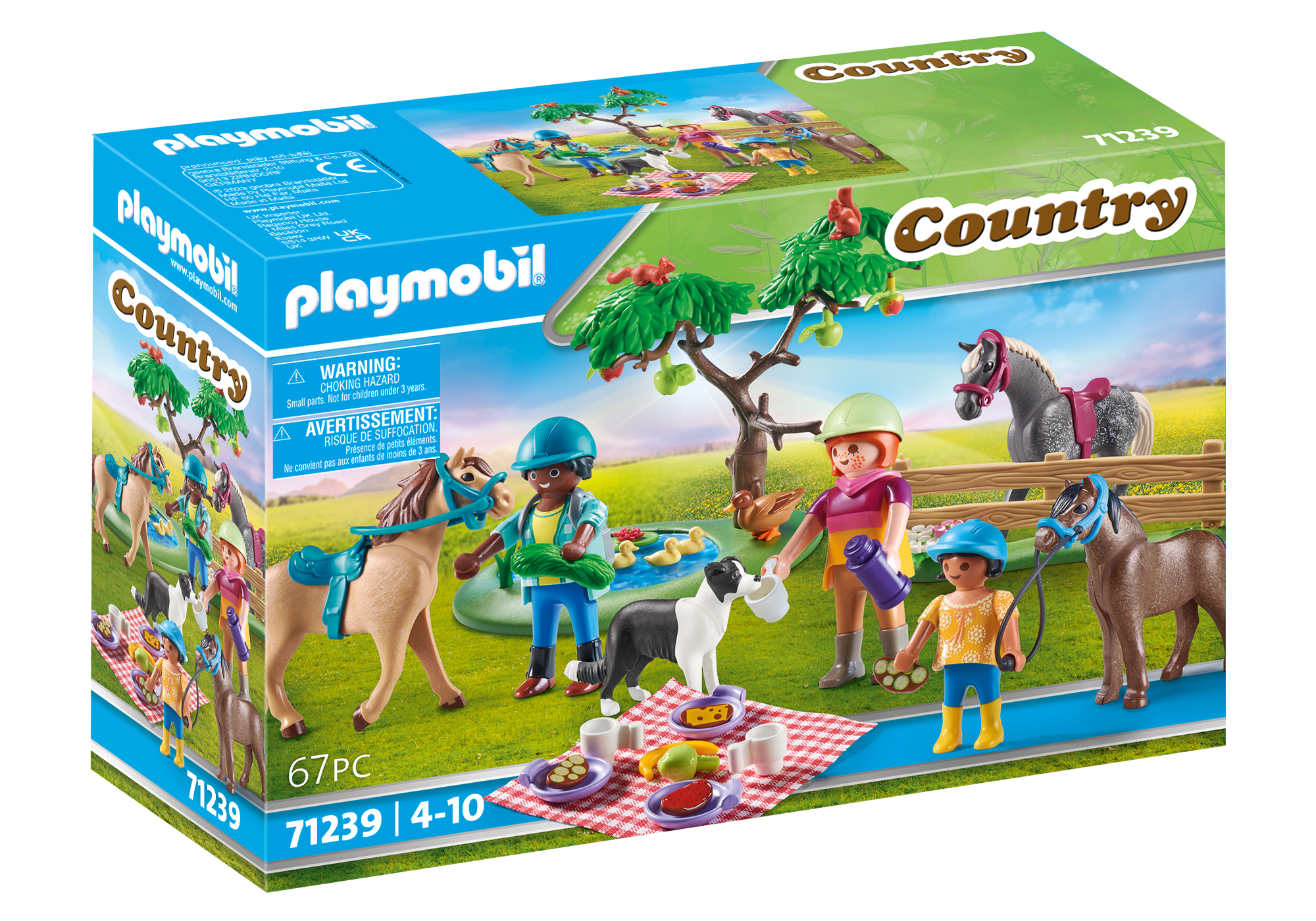 Playmobil Caballos y Ponis Playmobil: Todas las Referencias y Dónde Comprarlos 176 Playmobil 71239 Picnic trip with horses