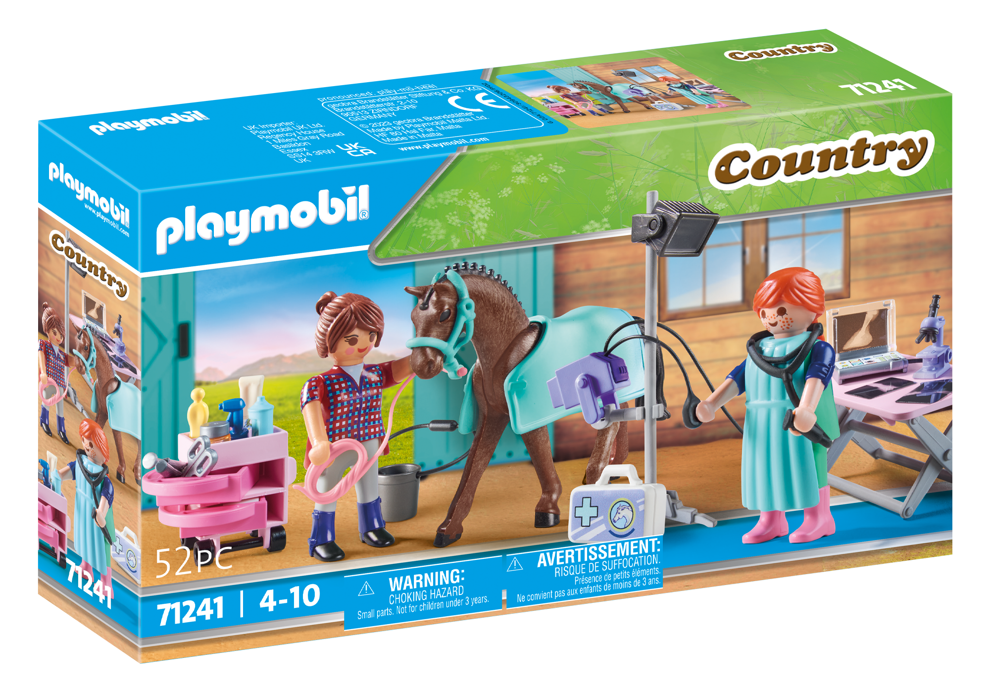 Playmobil Caballos y Ponis Playmobil: Todas las Referencias y Dónde Comprarlos 177 Playmobil 71241 Horse Veterinarian