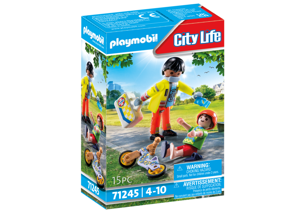 Playmobil 71245 Paramedic with patient