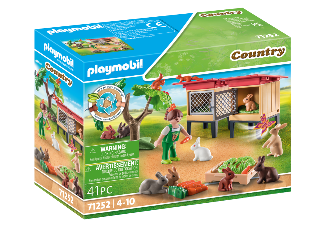 Playmobil 71252 Rabbit Hutch
