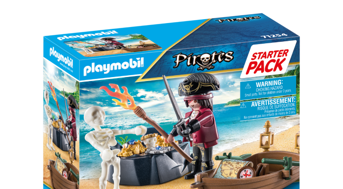 Playmobil 71254 Starter Pack Pirate with Rowing Boat