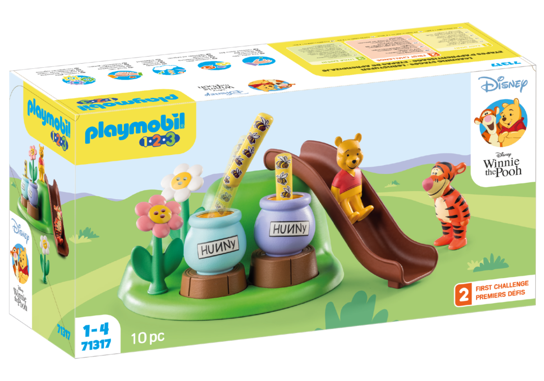Playmobil 71317 1.2.3 & Disney: Winnie's & Tigger's Bee Garden