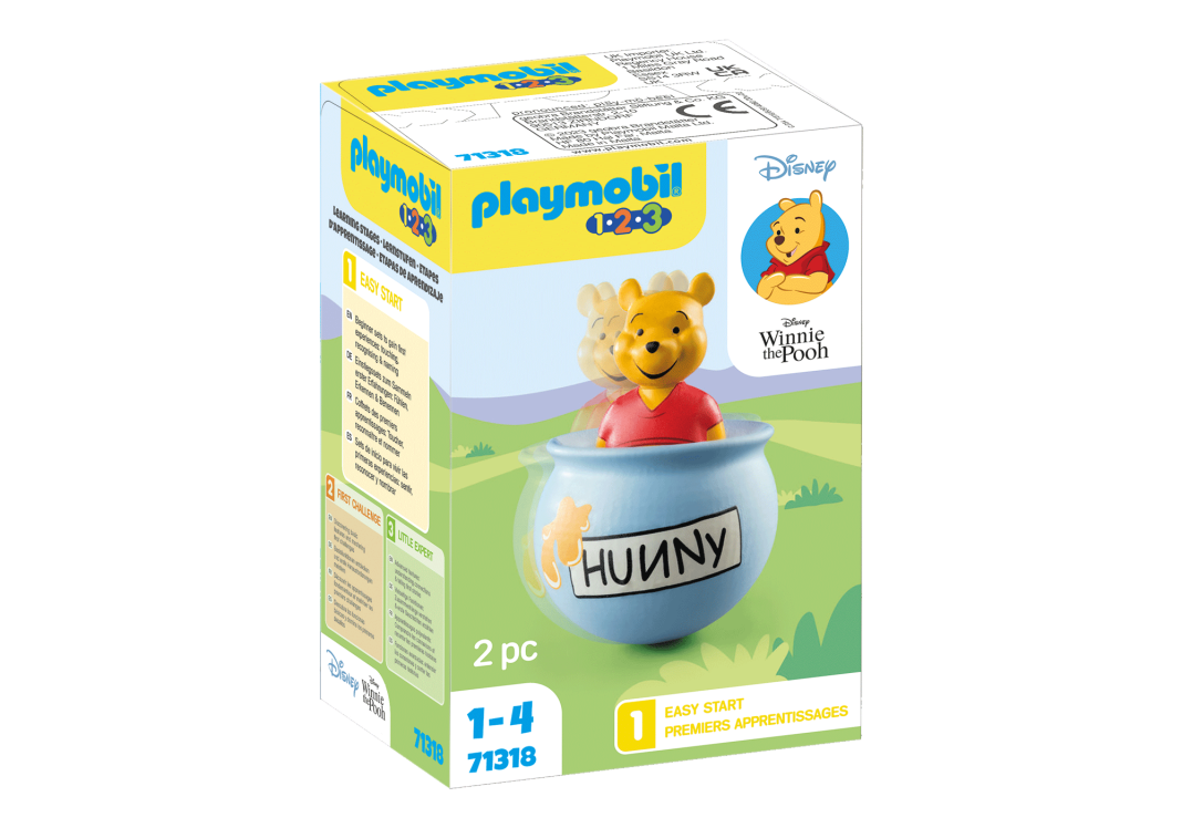 Playmobil 71318 1.2.3 & Disney: Winnie's Tumbler Honey Pot Playmobil 71318 1.2.3 & Disney: Winnie's Tumbler Honey Pot