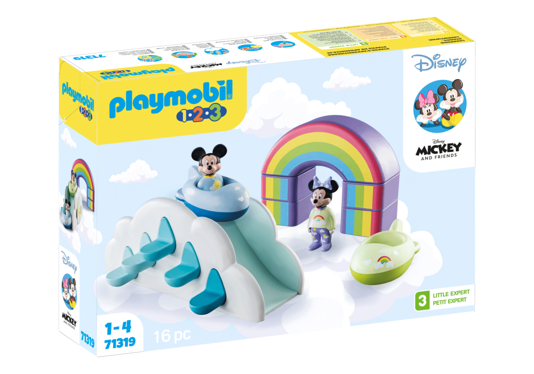 Playmobil 71319 1.2.3 & Disney: Mickey's & Minnie's Cloud House