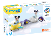 Playmobil 71320 1.2.3 & Disney: Mickey's & Minnie's Cloud Flight