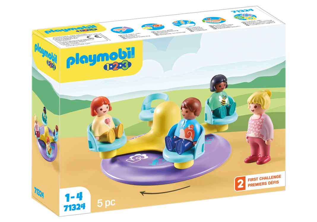 Playmobil 71324 1.2.3: Number-Merry-Go-Round