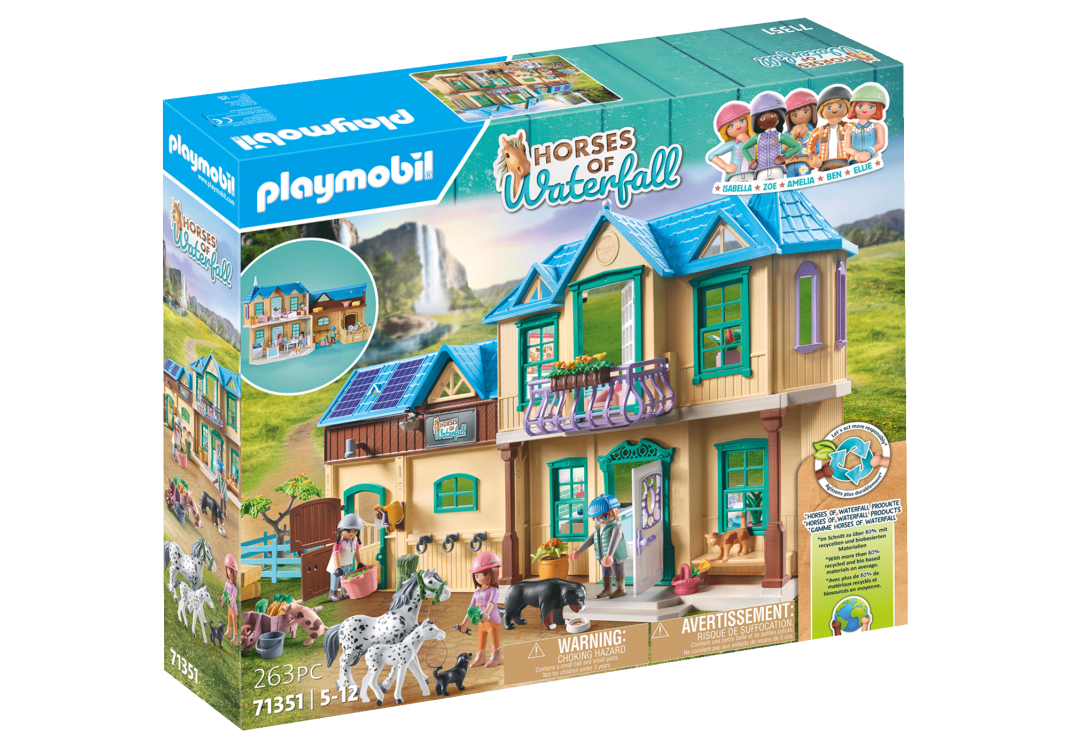 Playmobil 71351 Waterfall Ranch