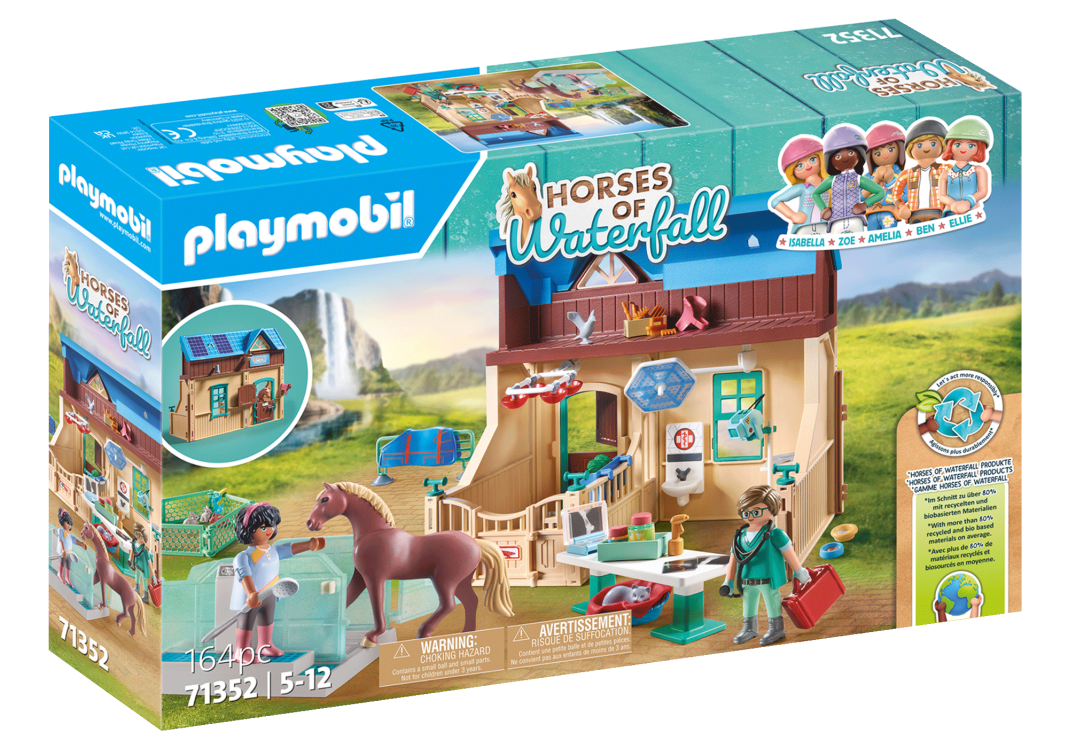 Playmobil 71352 Ride Therapy and Veterinarian Practice