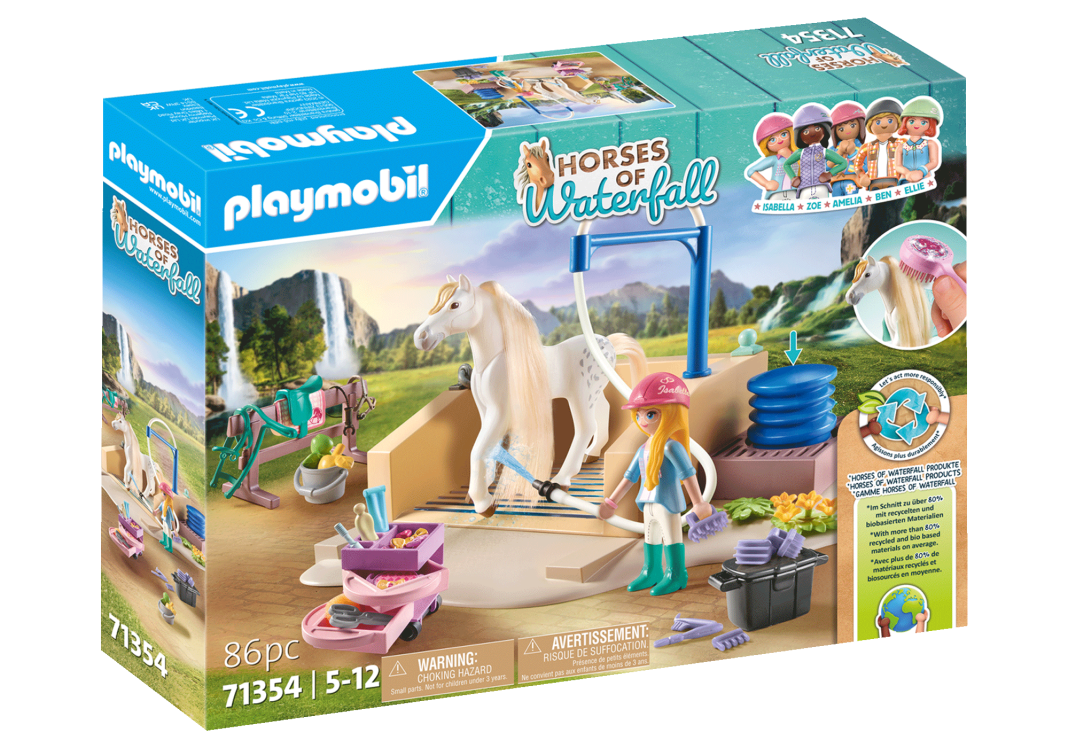 Playmobil 71354 Isabella & Lioness with Washing Area