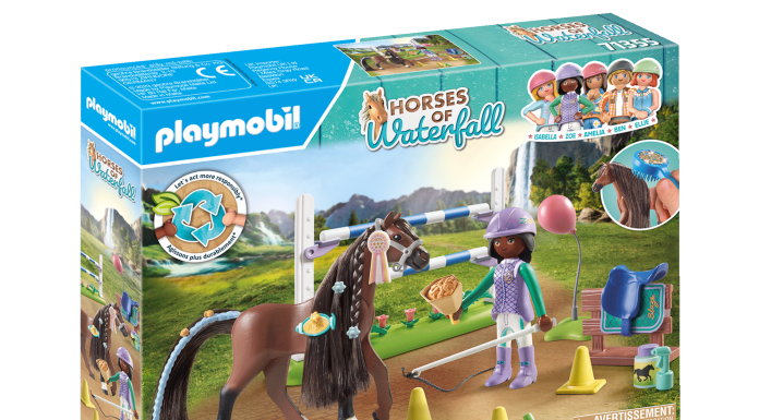Playmobil 71355 Salto de Caballos con Zoe y Blaze Playmobil 71355 Zoe & Blaze with Tournament Parcours
