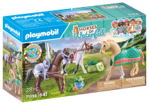 Playmobil 71356 3 Horses: Morgan, Quarter Horse & Shagya Araber