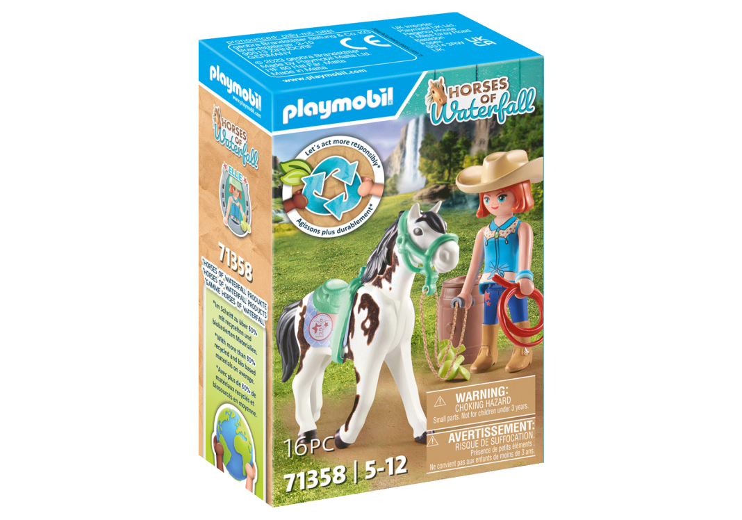 Playmobil 71358 Ellie & Sawdust with Western Exercise