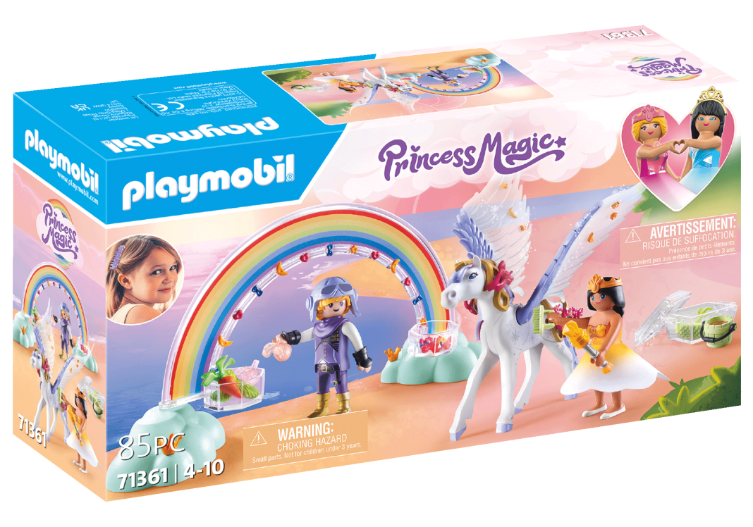 Playmobil 71361 Pegasus with Rainbow in the Clouds