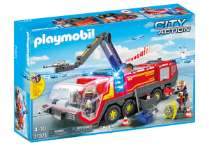 Playmobil Coches y Camiones de Bomberos Playmobil: todas las referencias 49 Playmobil Airport Fire Engine