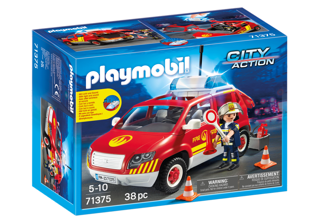 Playmobil 71375 Fire Chief's Vehicle