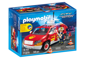 Playmobil Coches y Camiones de Bomberos Playmobil: todas las referencias 50 Playmobil Fire Chief's Vehicle