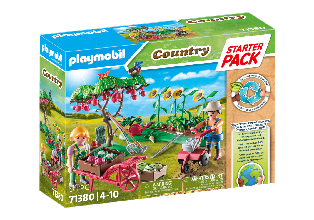 Playmobil 71380 Starter Pack Farm Vegetable Garden Playmobil 71380 Starter Pack Farm Vegetable Garden