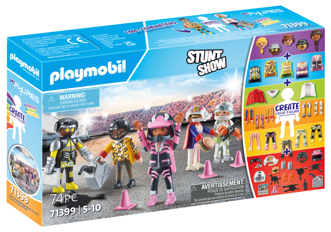 Playmobil 71399 My Figures: Stunt Show