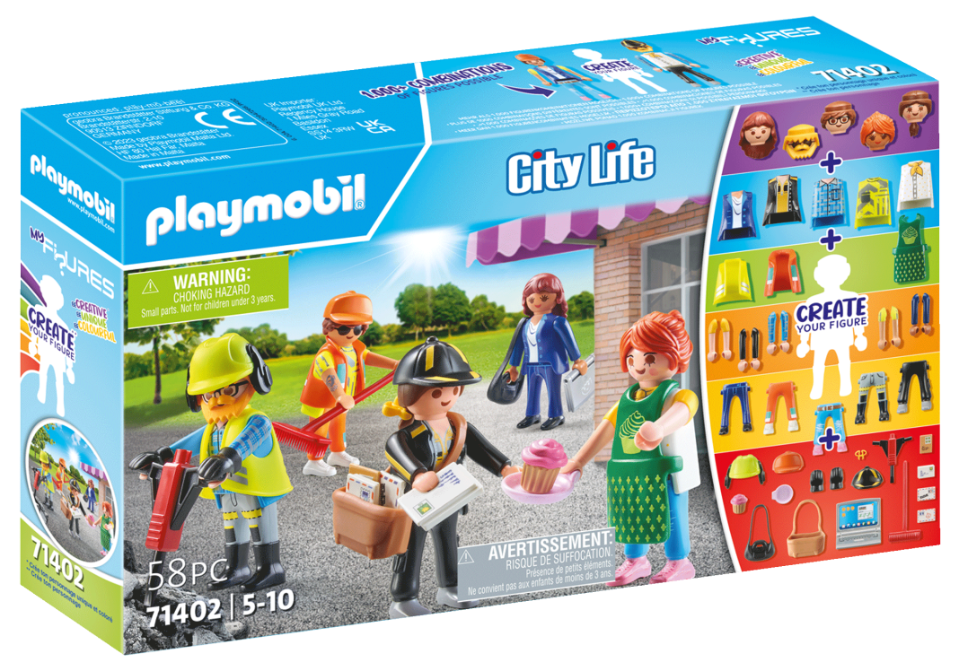 Playmobil 71402 My Figures - Life in the City